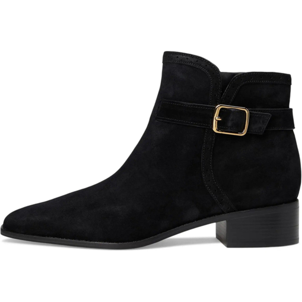 Cole Haan Norella Buckle Boots Genuine leather suede chic boots 10B THP
